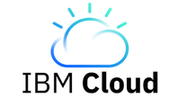 IBM Cloud letras abajo Logo png