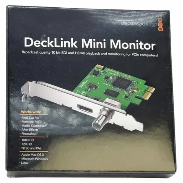 BM Design Decklink Mini Monitor frente